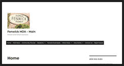 Desktop Screenshot of fenwickcommunity.org